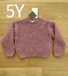 zara kids timelessz ピンク　ニット　新品未使用