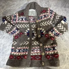 ウールカーディガン