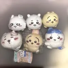 ちいかわ　ガチャ　セット　クリップぬいぐるみ　もちもちマスコット　貯金箱