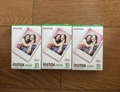 FUJIFILM instax mini フィルム 10枚入x3パック