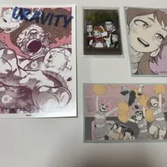 ヒロアカ原画展 麗日お茶子 パブミラー風アクリルステッカー