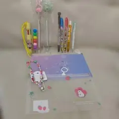 12点まとめ売り　ボールペン　シャーペン　多色ペン　小物入れ　ストラップ