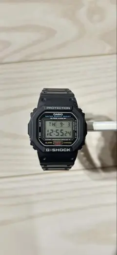 CASIO G-SHOCK デジタル腕時計 ブラック キアヌリーブス着用モデル