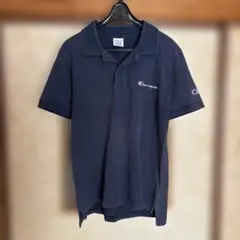 Champion ネイビー ポロシャツ　M