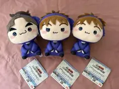 忍たま乱太郎　もちぴこぬいぐるみ　鉢屋三郎 不破雷蔵　竹谷八左ヱ門