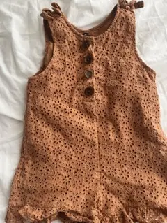 caramel 韓国　こどもビームス サロペット　お花