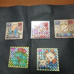 ポケモン 最強シール烈伝&トップ オールキラ5枚❗