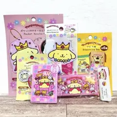ポムポムプリン 小物６点セット　サンリオ　ピンク