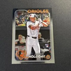Jackson Holliday 2024 Topps Chrome ルーキー