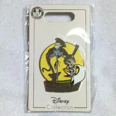 【未使用】ディズニー　ナイトメアー・ビフォア・クリスマス　ピンバッジ