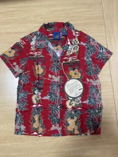 Pineapple Connection アロハシャツ レッド L