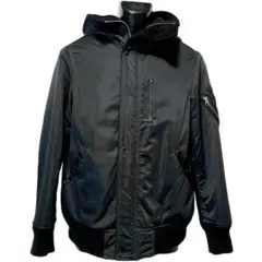 BARK TANNAGE MA1 N2B リバーシブル フライトジャケット 黒