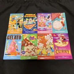 ディズニーランド・ディズニーシー　メモ帳　8点セット