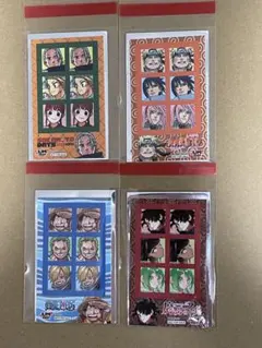 ジャンプショップ 新春キャンペーン 限定デザインステッカー 4枚セット