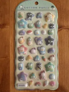 サンリオはぴだんぶいコットンパフィーシール