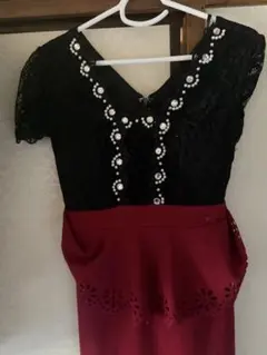 レースビーズ装飾ナイトドレス