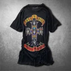 スカルクロスビッグTシャツ 平成 Y2K お兄系 V系 rock grunge - メルカリ