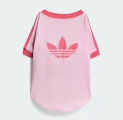 新品！犬服 adidas 犬用ウェア ピンク Lサイズ - メルカリ