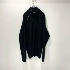中古 ISSEY MIYAKE ハーフジップタートルニット Fのサムネイル