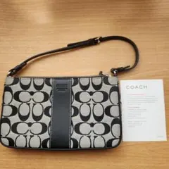 未使用品　ミニバッグ　キャンバスレザー