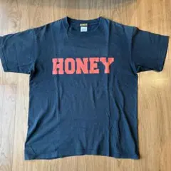 HONEY ロゴTシャツ ブラック M