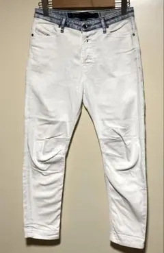 美品】DIESEL ホワイト ストレッチ デニム メンズ W32L30 - メルカリ