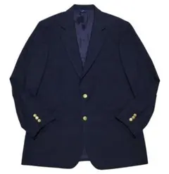 US企画 ブルックスブラザーズ ストレッチ 紺ブレザー 41R　XL