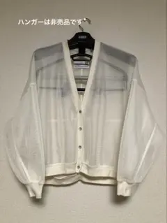 パシオーネ　シアーカーディガンused 美品38