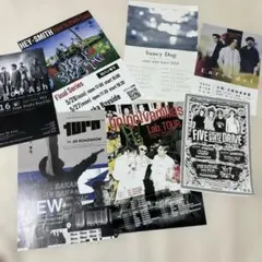 フライヤーセット　邦ロックのサムネイル