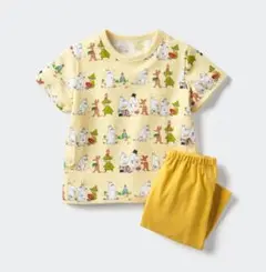 【新品】UNIQLO ドライパジャマ　半袖 ムーミン　100cm