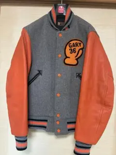 McCOY'S マッコイズ スタジャン 袖レザー オレンジ 34 McCOY'S マッコイズ スタジャン 袖レザー オレンジ 34 2025年最新】The