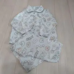 すみっコぐらし　パジャマ サイズ110 ミントグリーン〜水色