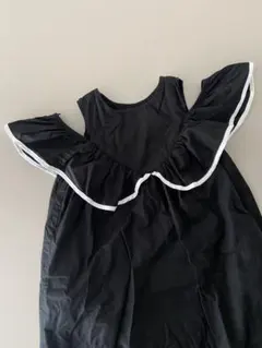 【130】 アプレレクール 2wayワンピース ブラック 黒 夏服