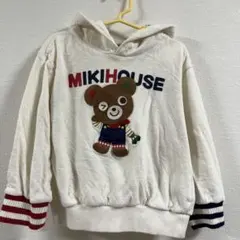新品⭐ミキハウス パーカー 長袖 UVカット パイル くま 110 - メルカリ