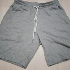 スウェットショートパンツ グレー