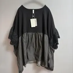 新品タグ付き！LUPILIEN 切替レーストップス ルピリアンのサムネイル