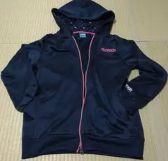 レディースLサイズ　フードジャケット ネイビー