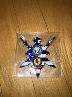 ミリタリーUSネイビーバッチ Navy Isa Air Base Bahrain