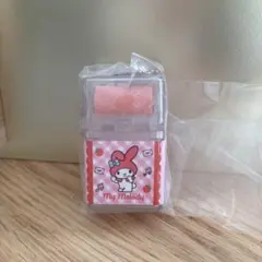 サンリオ　ローラー付き消しゴム風キーホルダー （マイメロディ）