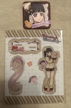 鬼滅の刃 バレンタイン&ホワイトデー 栗花落カナヲ アクリルスタンド 缶バッジ