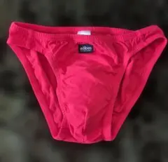 未使用 mobus 赤レッドメンズビキニブリーフ ハイカットS-Mサイズモーブス