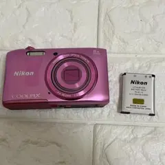 Nikon COOLPIX S3600 ピンク　コンデジ　デジカメ クールピクス Amazon | Nikon デジタルカメラ COOLPIX S3600 8倍ズーム 2005万