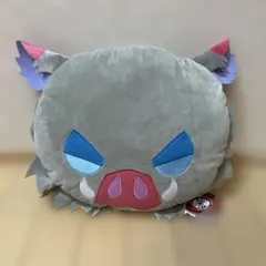 鬼滅の刃 きゃらまる プレミアムインテリアクッション 嘴平伊之助 新品