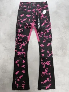 VALABASAS バラバサス フレアデニム レッド ブラック 28 新品 - メルカリ