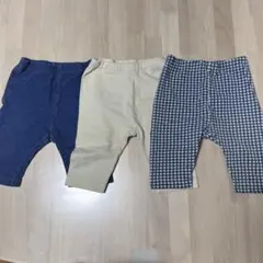 ユニクロ　レギンス　３枚セット