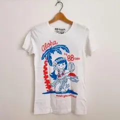 88TEES♡定番プリントTシャツ♡ホワイトM♡ハワイ購入エイティーエイティーズ