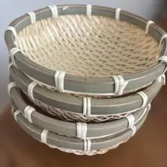 竹ざる　サイズ　小　4個セット
