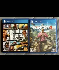 【動作確認済】GTA5 PS4版、FARCRY4