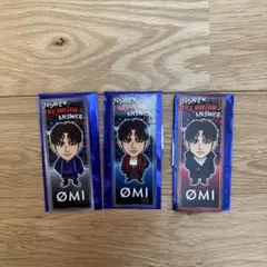 THE FUSION ØMI 登坂広臣 千社札 縁日 3点セット