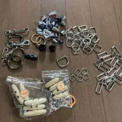 手芸用金具セット ナスカン Dカン 묶음 판매 ハンドメイド